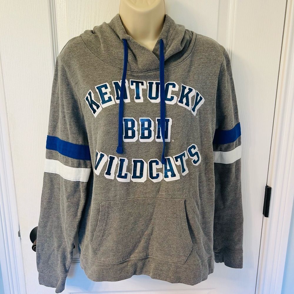 PINK Kentucky BBN Wildcats Gray Hoodie!